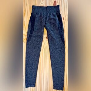 Women’s NVGTN Black Speckled Mid Rise Contour Seamless Leggings M